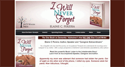 Desktop Screenshot of iwillneverforgetbook.com